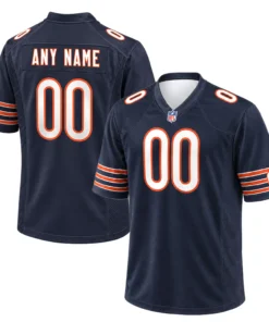 Chicago Bears Jersey Patch Elite Custom Player Name and Numbler