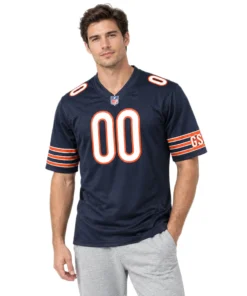 Chicago Bears Jersey Patch Elite Custom Player Name and Numbler