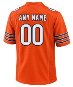 Chicago Bears Orange Football Mom Jersey – Custom Player Vibrant Style
