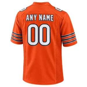 Chicago Bears Orange Football Mom Jersey – Custom Player Vibrant Style