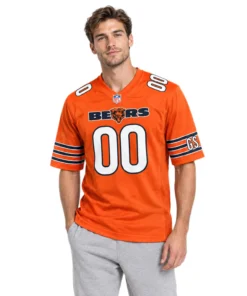 Chicago Bears Orange Football Mom Jersey – Custom Player Vibrant Style
