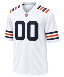 Chicago Bears White Alternate Jersey Custom Player Bold Fan Apparel