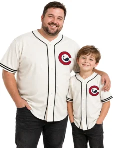 Chicago Cubs Cream Jersey Retro Bold Name and Number