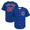 Chicago Cubs Royal Alternate Jersey Custom Elite Fan Gear