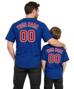 Chicago Cubs Royal Alternate Jersey Custom Elite Fan Gear
