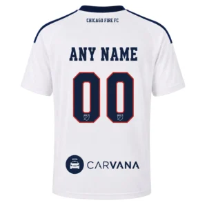 Chicago Fire Away Jersey 2026 Custom with Bold Team Crest
