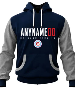 Chicago Fire Fleece Hoodie Custom Legendary Team Spirit