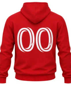 Chicago Fire Red Pullover Hoodie Custom Name and Number Bold Team Apparel