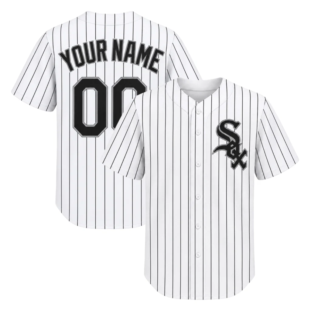 Chicago White Sox Pinstripe Jersey Elite 2026 Home Custom