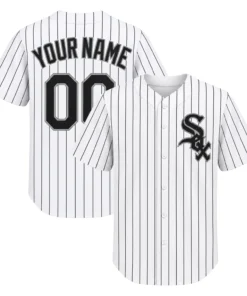 Chicago White Sox Pinstripe Jersey Elite 2026 Home Custom