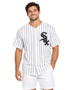 Chicago White Sox Pinstripe Jersey Elite 2026 Home Custom