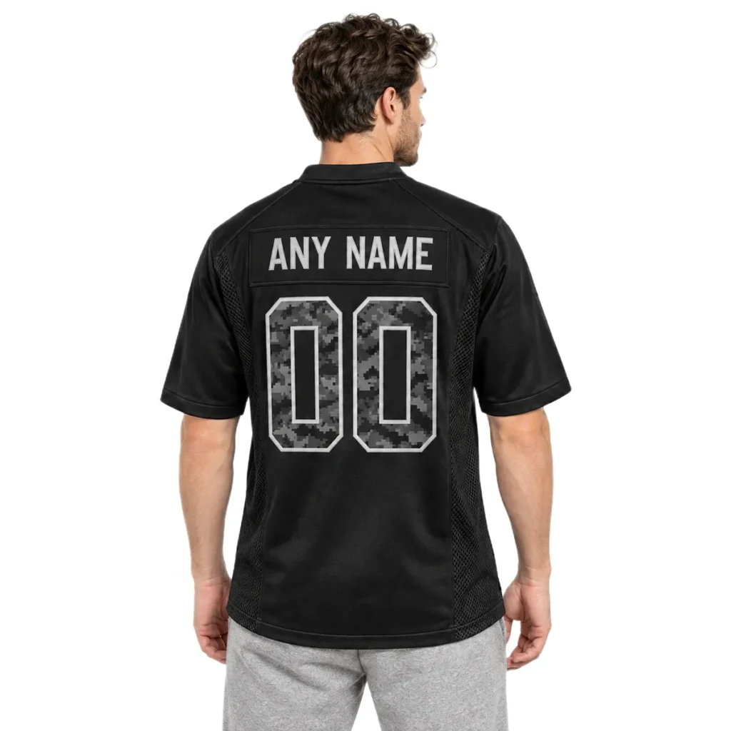 Chiefs Personalized Black Jersey Big Size Fan Gift Worthwhile
