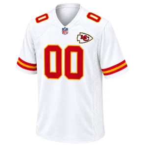 Chiefs White Personalized Jersey Game Day Stunning
