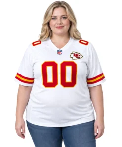 Chiefs White Personalized Jersey Game Day Stunning