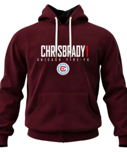 Chris Brady Chicago Fire Hoodie Elite Fan Gear Style