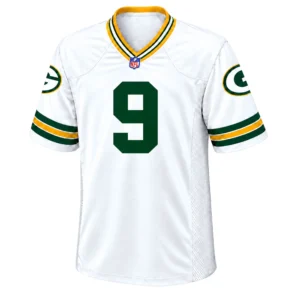 Christian Watson GB Packers White Jersey Impressive Style