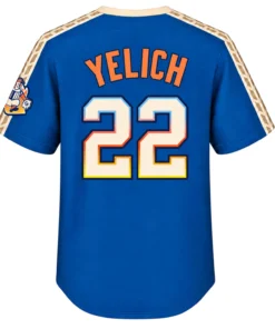 Christian Yelich City Connect Jersey Vibrant Wisco Blue