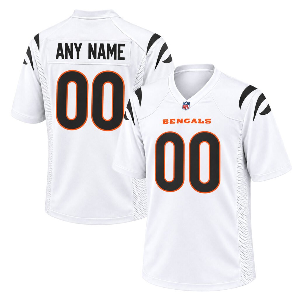 Cincinnati Bengals Jersey Personalized Bold Name and Number Remarkable