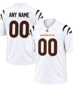 Cincinnati Bengals Jersey Personalized Bold Name and Number Remarkable