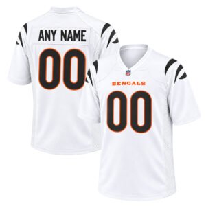 Cincinnati Bengals Jersey Personalized Bold Name and Number Remarkable
