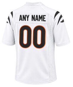 Cincinnati Bengals Jersey Personalized Bold Name and Number Remarkable