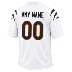 Cincinnati Bengals Jersey Personalized Bold Name and Number Remarkable