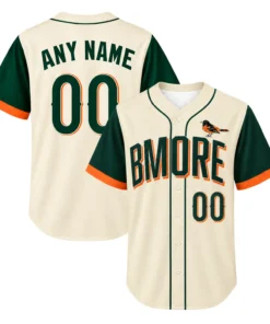 City Connect Baltimore Orioles Jersey Custom Dazzling Fan Gear