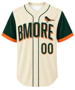 City Connect Baltimore Orioles Jersey Custom Dazzling Fan Gear