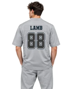 Cowboys CeeDee Lamb Grey Jersey Dynamic NFL Game day