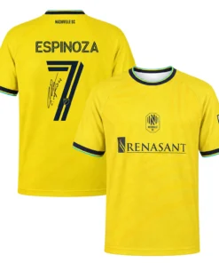 Cristian Espinoza Jersey Bold Nashville SC Style