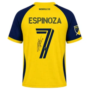 Cristian Espinoza Nashville SC Jersey 2026 Signature Trendy Style