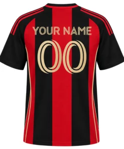 Custom Atlanta United Home Jersey Bold Custom Name & Number