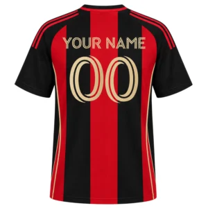 Custom Atlanta United Home Jersey Bold Custom Name & Number