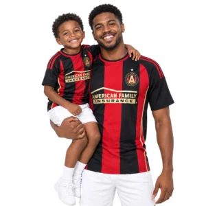 Custom Atlanta United Home Jersey Bold Custom Name & Number