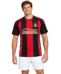 Custom Atlanta United Home Jersey Bold Custom Name & Number