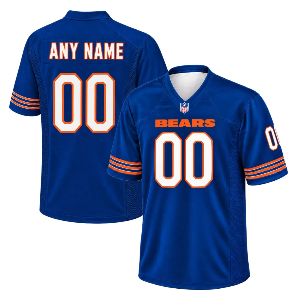 Custom Chicago Bears Jersey Powerful Game Day Style