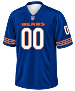 Custom Chicago Bears Jersey Powerful Game day style