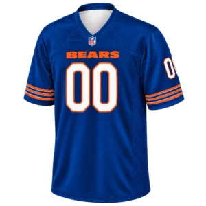 Custom Chicago Bears Jersey Powerful Game day style