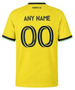 Custom Player Nashville SC Jersey 2026 Personalized Vibrant Name and Number