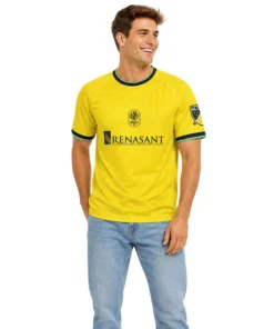 Custom Player Nashville SC Jersey 2026 Personalized Vibrant Name and Number