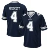 Dak Prescott Cowboys Navy Jersey Patch Vibrant NFL Game Day Style