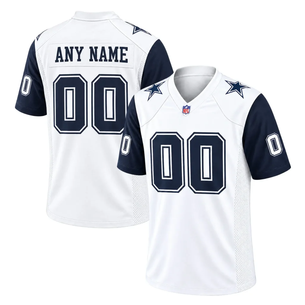 Dallas Cowboys Alternate Jersey Dynamic Custom Name and Number