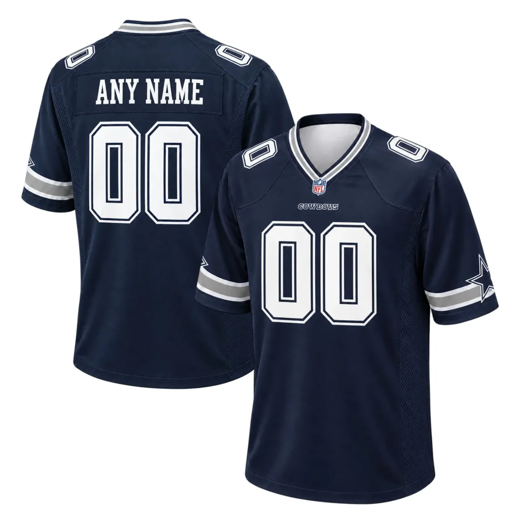 Dallas Cowboys Custom Jersey Dynamic NFL Fan Apparel