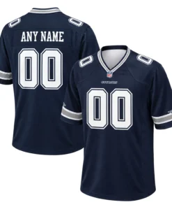 Dallas Cowboys Custom Jersey Dynamic NFL fan Apparel