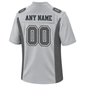Dallas Cowboys Gray Jersey Custom Superior Game Day Style