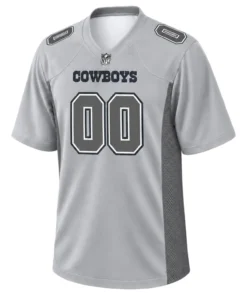 Dallas Cowboys Gray Jersey Custom Superior Game Day Style