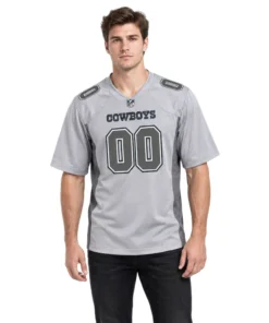Dallas Cowboys Gray Jersey Custom Superior Game Day Style