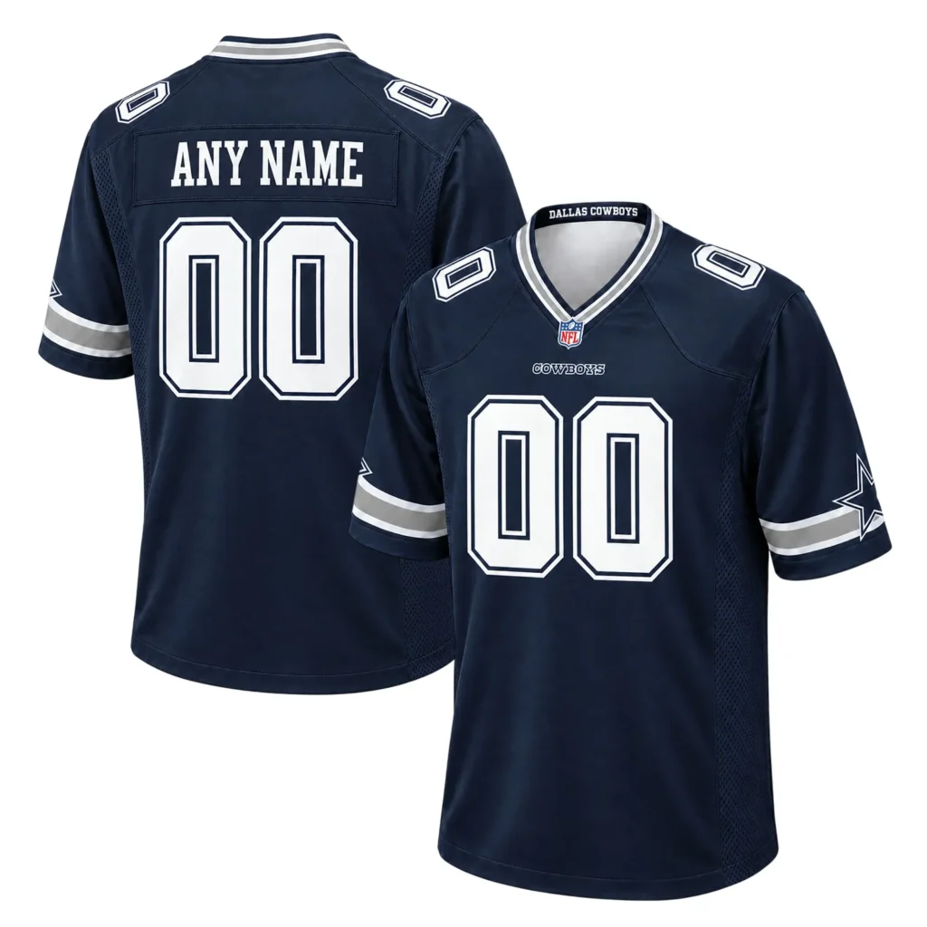 Dallas Cowboys Jersey 2026 Custom Player Vibrant NFL Game