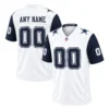 Dallas Cowboys White Jersey 2026 Custom Name and Number Bold Style