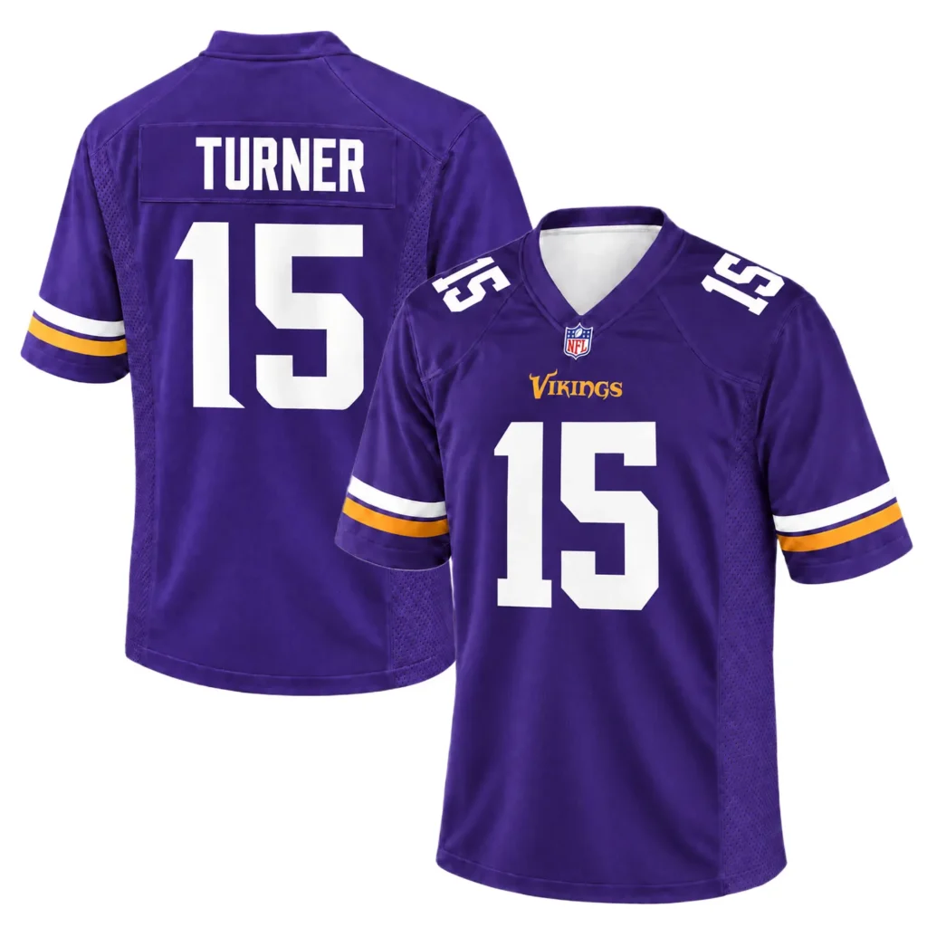 Dallas Turner Minnesota Vikings Jersey Powerful Game Day Style